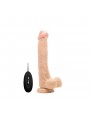 Vibrating Realistic Cock - 10" - With Sc