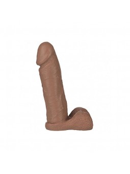 Realistic Cock - 6" - Brown