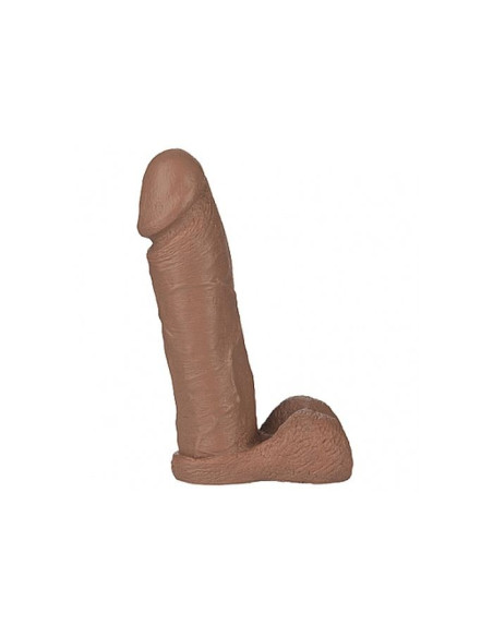 Realistic Cock - 6" - Brown acquista online su Porky's Store