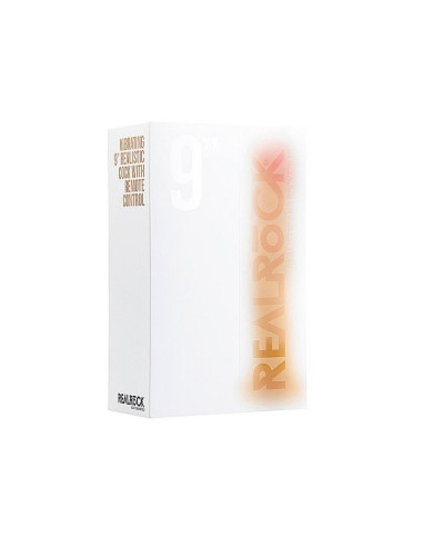 Vibrating Realistic Cock - 9" - Skin