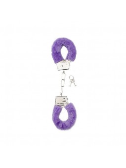 Furry Handcuffs - Purple