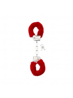 Furry Handcuffs - Red