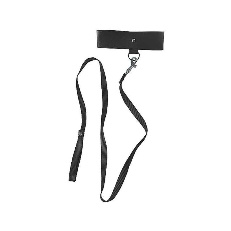 Black Leash & Collar