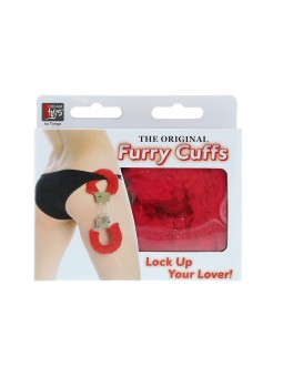 DREAM TOYS HANDCUFFS WITH PLUSH RED