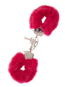 DREAM TOYS HANDCUFFS WITH PLUSH RED