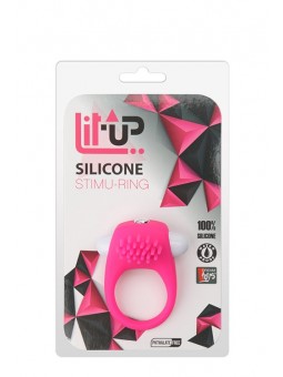 ESSENTIALS SILICONE STIMU RING PINK