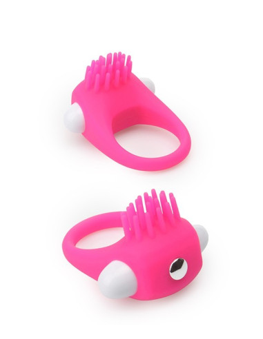 ESSENTIALS SILICONE STIMU RING PINK