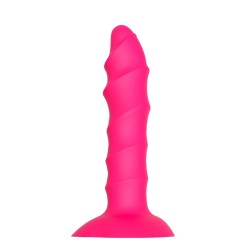 ESSENTIALS TWISTED PLUG WITH SUCTION CUP 2