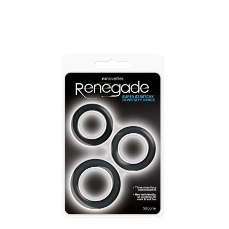 RENEGADE DIVERSITY RINGS BLACK