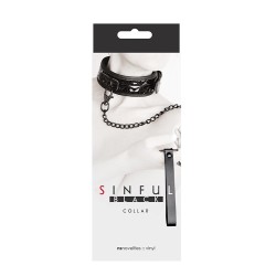 SINFUL BLACK COLLAR