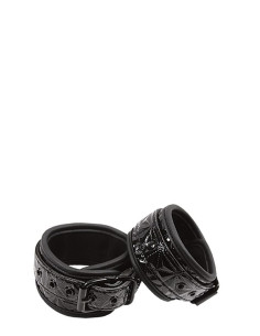 SINFUL BLACK ANKLE CUFFS 2