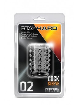 STAY HARD COCK SLEEVE 02 CLEAR