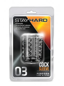 STAY HARD COCK SLEEVE 03 CLEAR