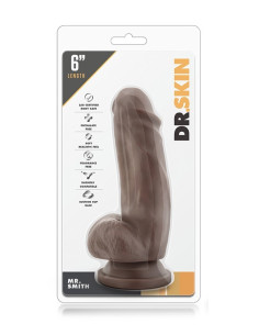 DR. SKIN MR. SMITH 7 INCH DILDO CHOCOLAT