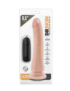 DR. SKIN 8.5 INCH VIBR. REALISTIC DILDO