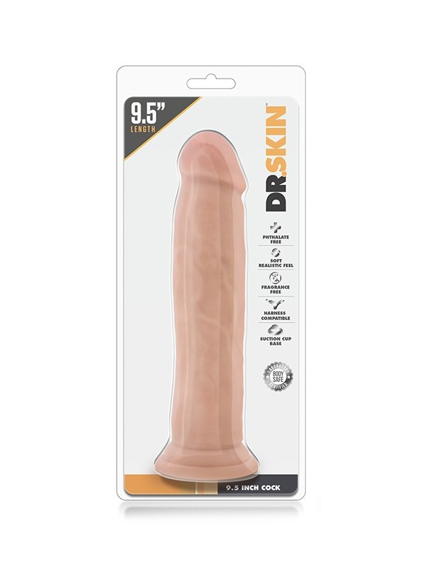 DR. SKIN 9.5 INCH COCK VANILLA