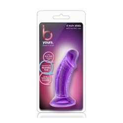B YOURS SWEET N SMALL 4 INCH DILDO PURPL