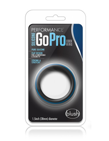 PERFORMANCE SILICONE GO PRO COCK RING BL