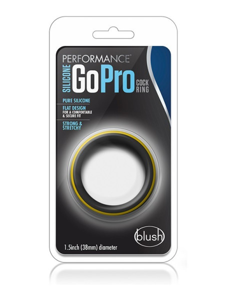 PERFORMANCE SILICONE GO PRO COCK RING BL