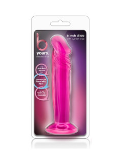 B YOURS SWEET N SMALL 6 INCH DILDO PINK