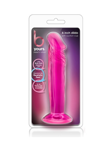 B YOURS SWEET N SMALL 6 INCH DILDO PINK