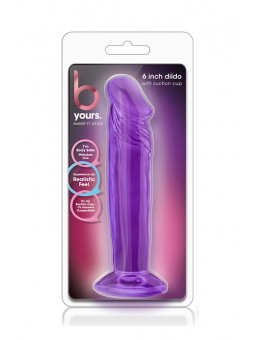 B YOURS SWEET N SMALL 6 INCH DILDO PURPL