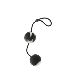 MARBILIZED DUO BALLS - BLACK 2