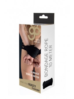 GP BONDAGE ROPE 10M BLACK