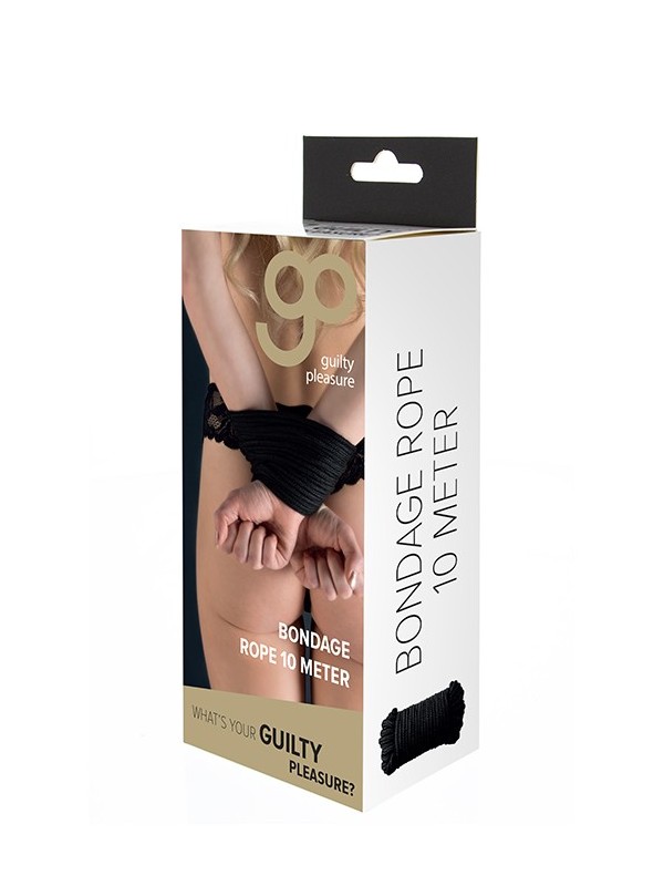 GP BONDAGE ROPE 10M BLACK