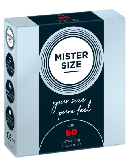 Mister Size 60mm pack of 3 acquista online su Porky's Store