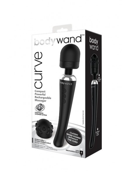 BODYWAND CURVE RECHARGEABLE BLACK