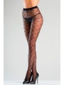 SHEER DIAMOND PATTERN TIGHTS
