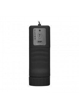 Vibrating Silicone Strapless Strapon -Bl