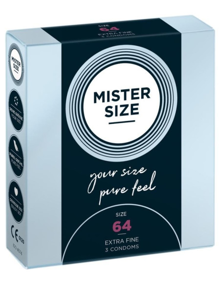 Mister Size 64mm pack of 3 acquista online su Porky's Store