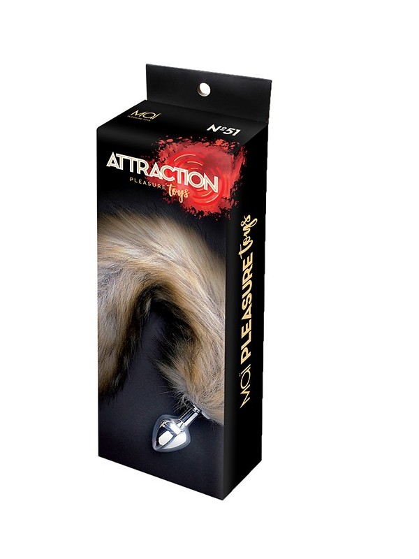 MAI No.51 FOX TAIL METAL PLUG M SILVER