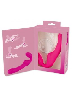 Vibrating Strapless Strap-on 2