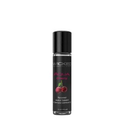 WICKED AQUA CHERRY FLAVORED LUBRICANT 30
