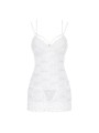 860-CHE chemise & thong white