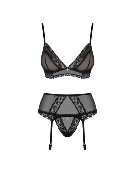 862-SEG-1 set 3-pcs black