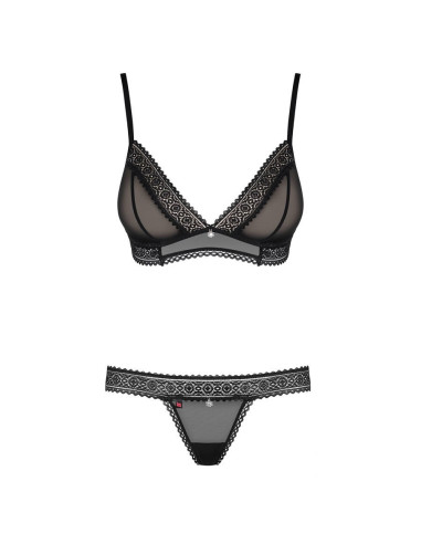 862-SET-1 set 2-pcs black