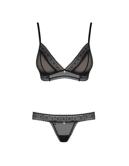 862-SET-1 set 2-pcs black