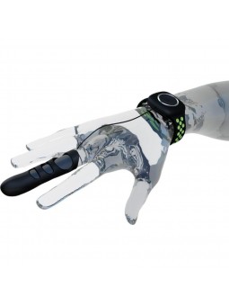 Touché S - Green-Black - Finger Vibrator