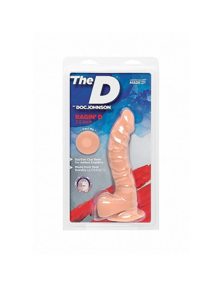 The D - Ragin' D with Balls - 7.5 Inch - acquista online su Porky's Store