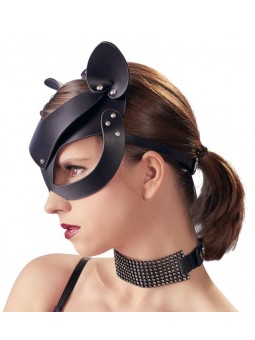 Bad Kitty Cat Mask Rhinestones