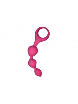 Dildo Silic. Triball Magenta