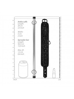 Luxury Spreader Bar - Black