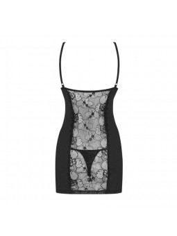 Heartina chemise & thong black