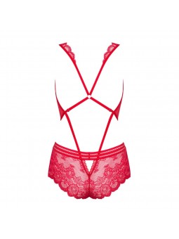 853-TED-3 teddy red