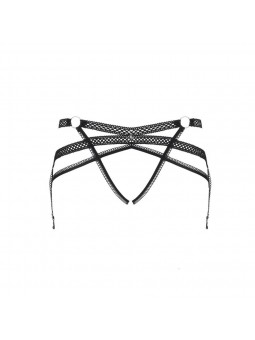 Darkie garter belt black