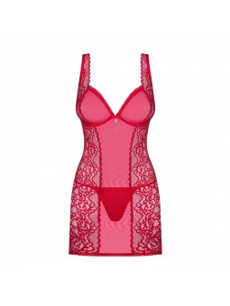 Rougebelle chemise & thong red